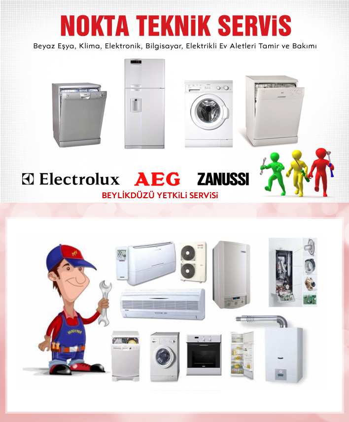 Nokta Teknik Electrolux Yetkili Servis, AEG Yetkili Servis